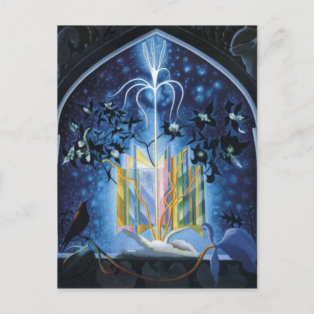 Stella - Serenade, a Christmas Fantasy Postcard (Front)