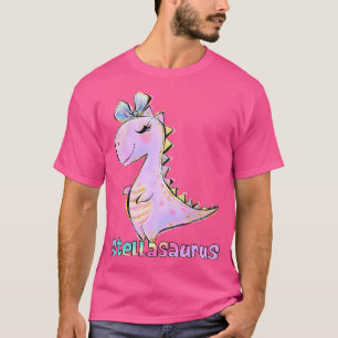 Stella Shirt Girl Dinosaur Birthday Party Name Ste