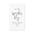 STELLA Sparkler Send Off, Let Sparks Fly Card