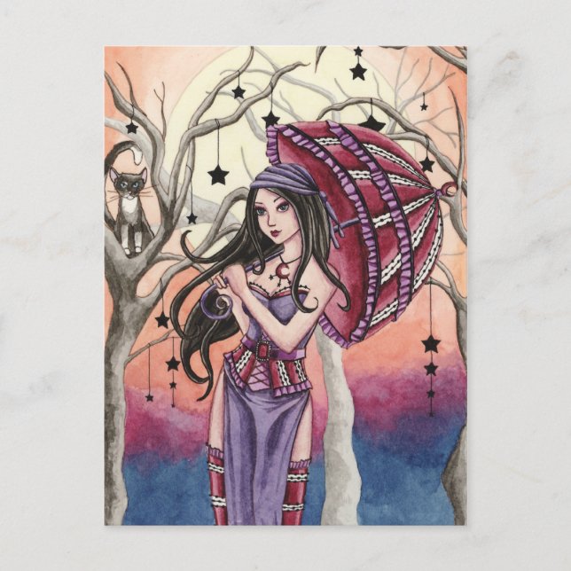 Stella - Witch Postcard (Front)