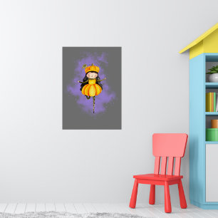 Stellalunarts Pumpkin Halloween Cute Girl  Poster