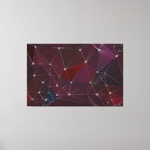 Stellar 3-Panel Wrapped Canvas Print