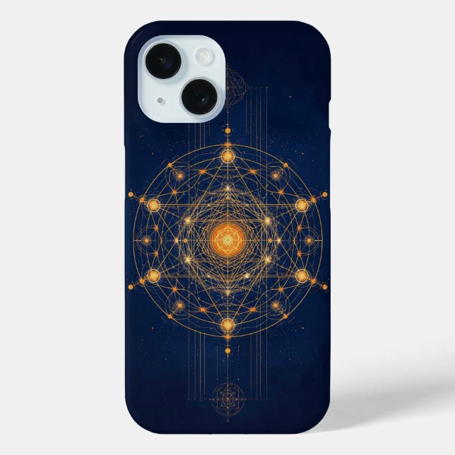Stellar Alignment: The Geometry of Inner Light Case-Mate iPhone Case (Back)