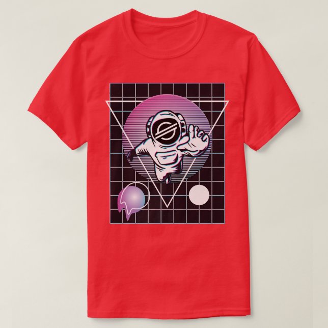 Stellar Astronaut  T-Shirt (Design Front)