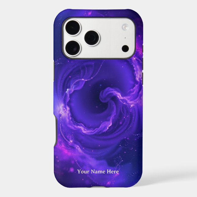Stellar Calm: The Meditative Midnight Nebula Case  (Back)