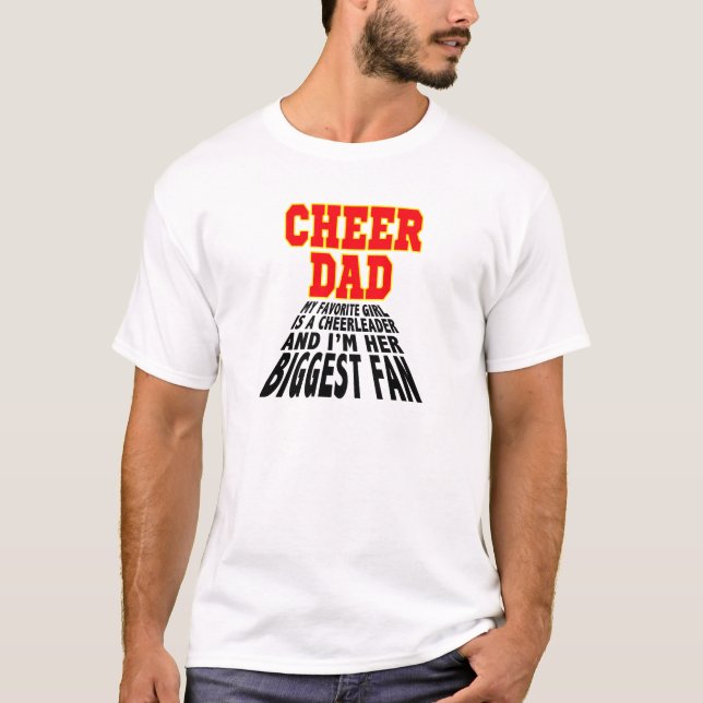 Stellar Cheer Dad Daughter Pride - T-Shirt (Front)