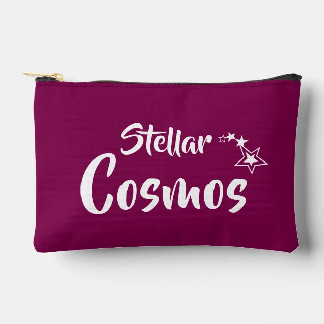 Stellar Cosmos Small Accessory Pouch (Front)