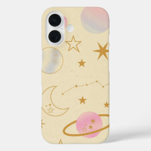 Stellar Dreams – Pastel Galaxy iPhone 16 Case