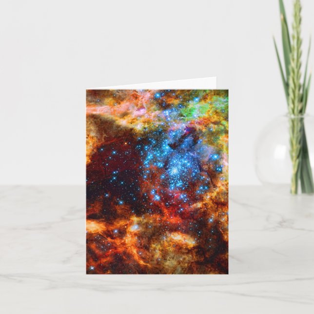 Stellar Group, Tarantula Nebula outer space image Card (Front)