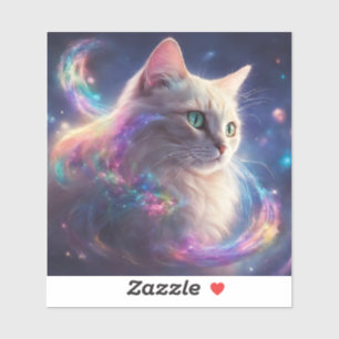 Stellar Kitty- cosmic cat art