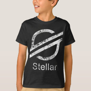 STELLAR LUMENS Crypto XLM Token Decentralized Bloc T-Shirt