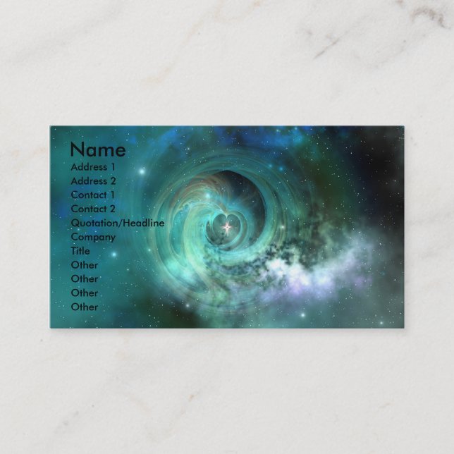 STELLAR MATTER BUSINESS CARD (Front)