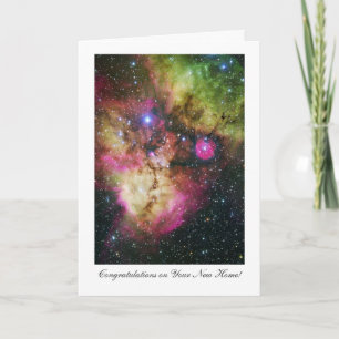 Stellar Nursery - Congratulations on Your New Home Card