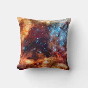 Stellar Nursery R136 Tarantula Nebula NASA Photo Cushion