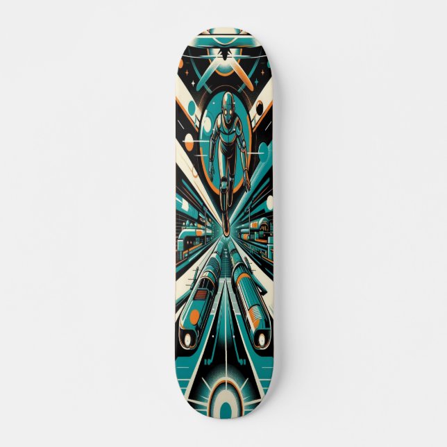 "Stellar Odyssey Deck" Skateboard (Front)