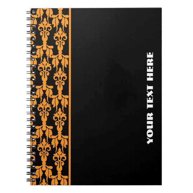 Stellar (Orange) Notebook (Front)