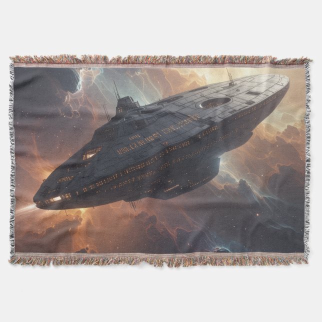 Stellar Path – Journey Through the Universe´13 Throw Blanket (Front)