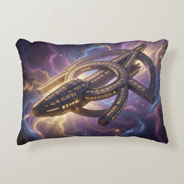Stellar Path – Journey Through the Universe´14 Decorative Cushion (Front)
