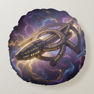 Stellar Path – Journey Through the Universe´14 Round Cushion