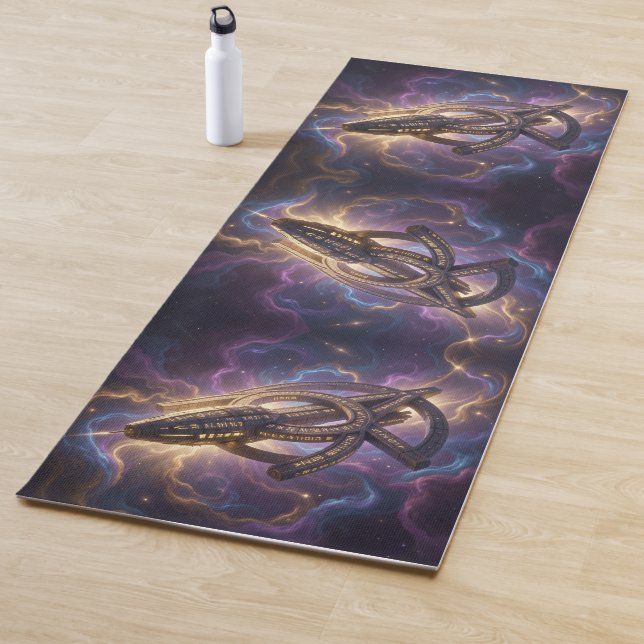 Stellar Path – Journey Through the Universe´14 Yoga Mat (In Situ)