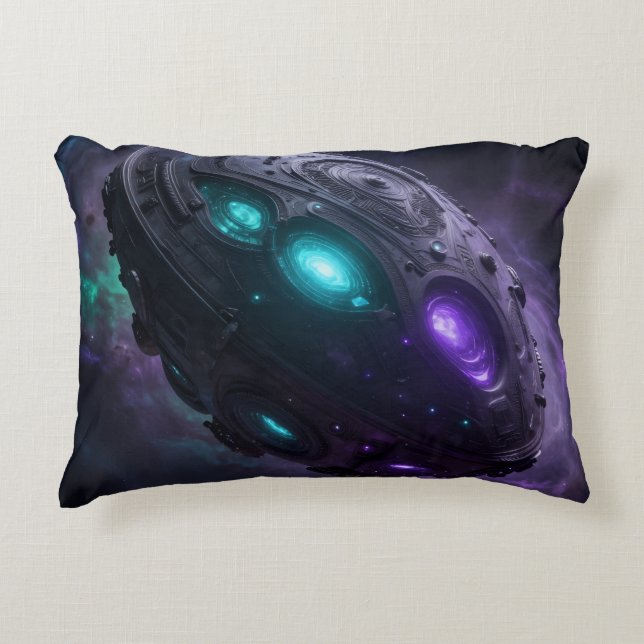 Stellar Path – Journey Through the Universe´1 Decorative Cushion (Front)