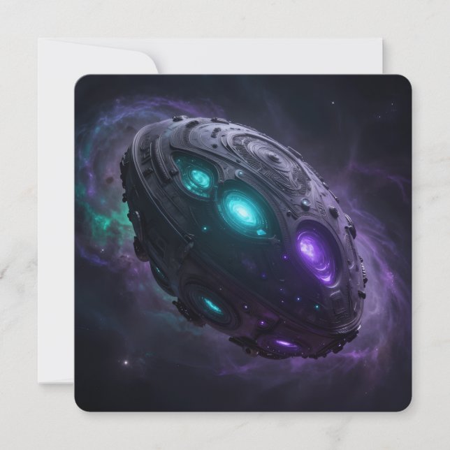 Stellar Path – Journey Through the Universe´1 Holiday Card (Front)