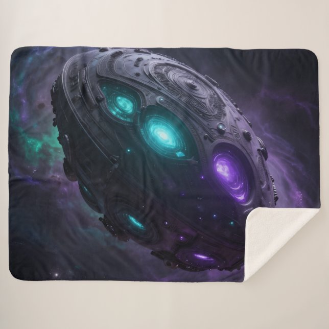 Stellar Path – Journey Through the Universe´1 Sherpa Blanket (Front (Horizontal))