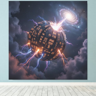 Stellar Path – Journey Through the Universe´4 Canvas Print