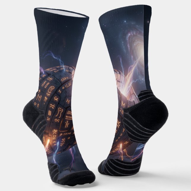 Stellar Path – Journey Through the Universe´4 Socks (Angled)