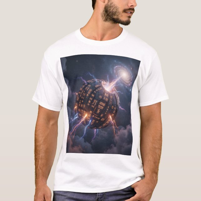Stellar Path – Journey Through the Universe´4 T-Shirt (Front)