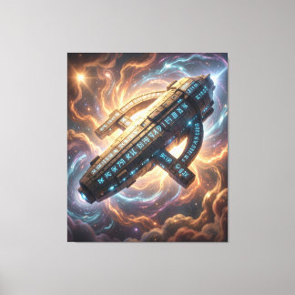 Stellar Path – Journey Through the Universe´5 Canvas Print