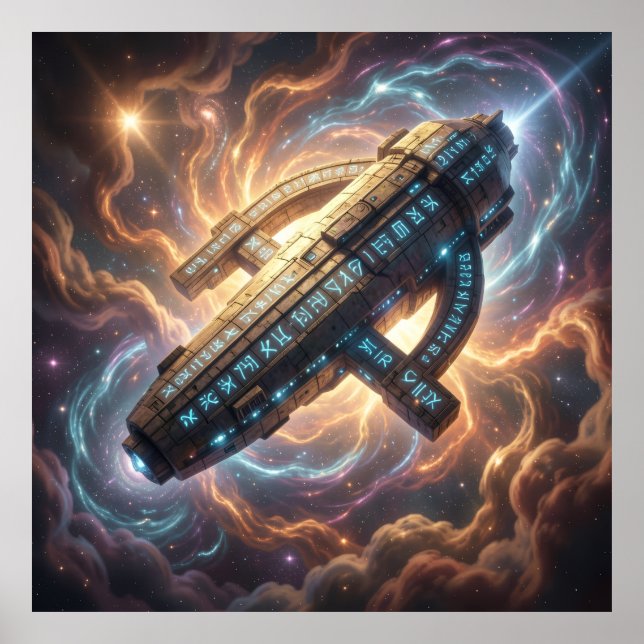 Stellar Path – Journey Through the Universe´5 Poster (Front)