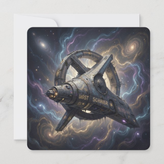 Stellar Path – Journey Through the Universe´7 Holiday Card (Front)