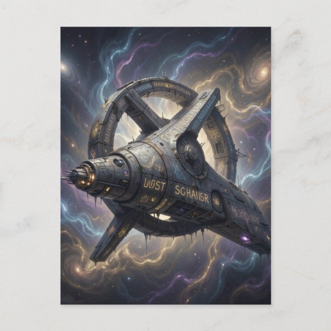 Stellar Path – Journey Through the Universe´7 Postcard (Front)