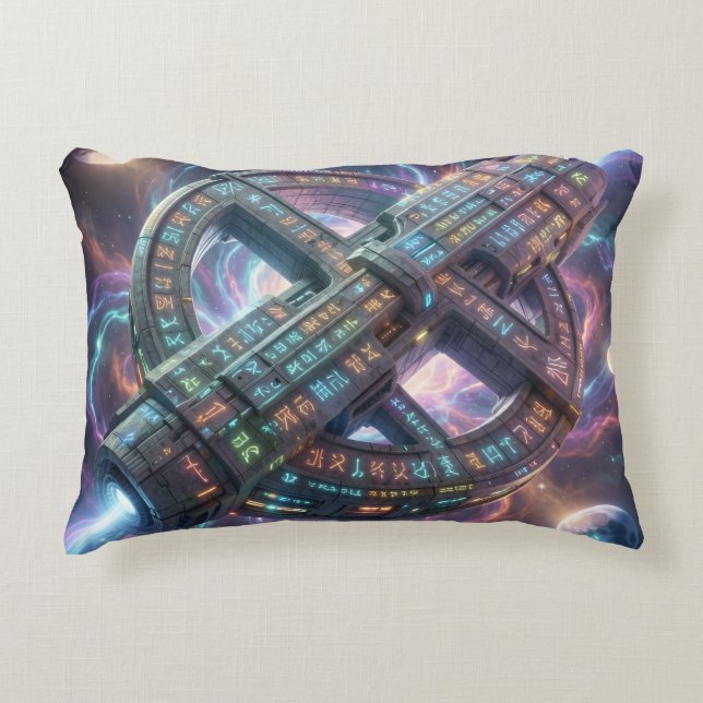 Stellar Path – Journey Through the Universe´8 Decorative Cushion (Front)