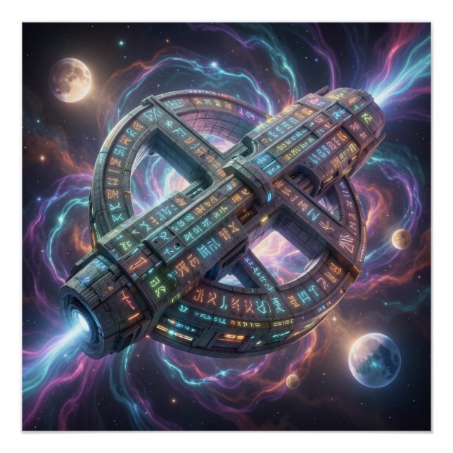 Stellar Path – Journey Through the Universe´8 Poster (Front)