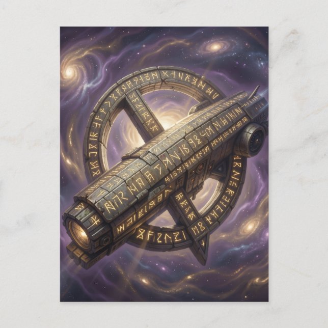 Stellar Path – Journey Through the Universe´9 Postcard (Front)