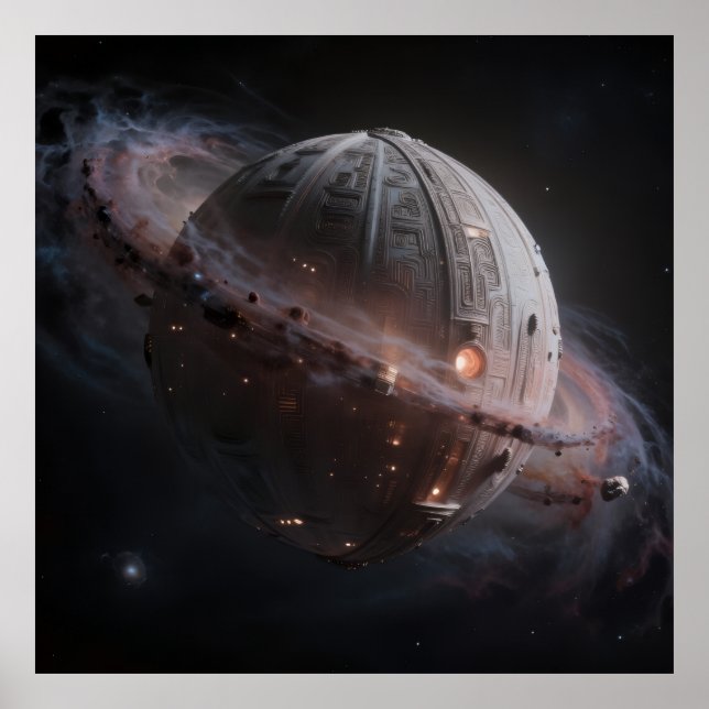 Stellar Path – Journey Through the Universe Poster (Front)