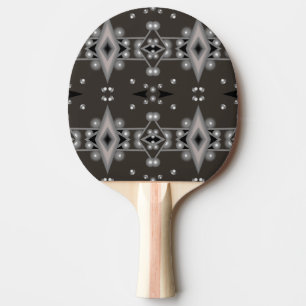 Stellar Performance Modern Abstract Art Design  Ping Pong Paddle