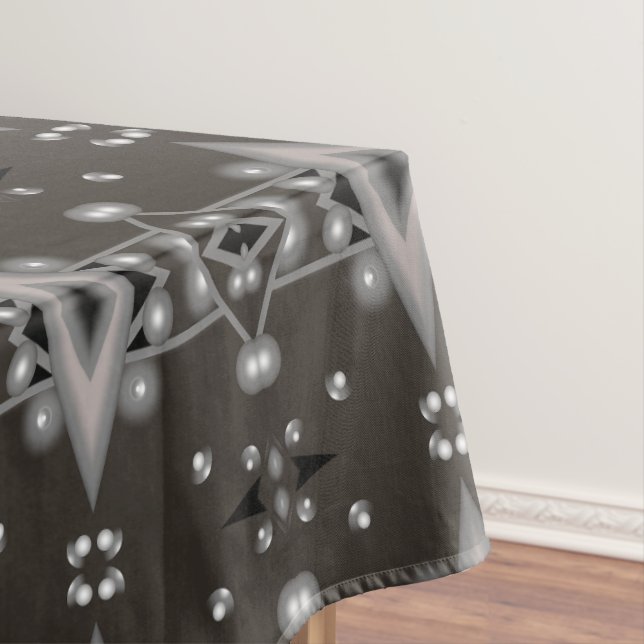 Stellar Performance Modern Abstract Art Design Tablecloth (In Situ)