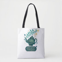 Stellar Sips & Star Leaves Tote Bag