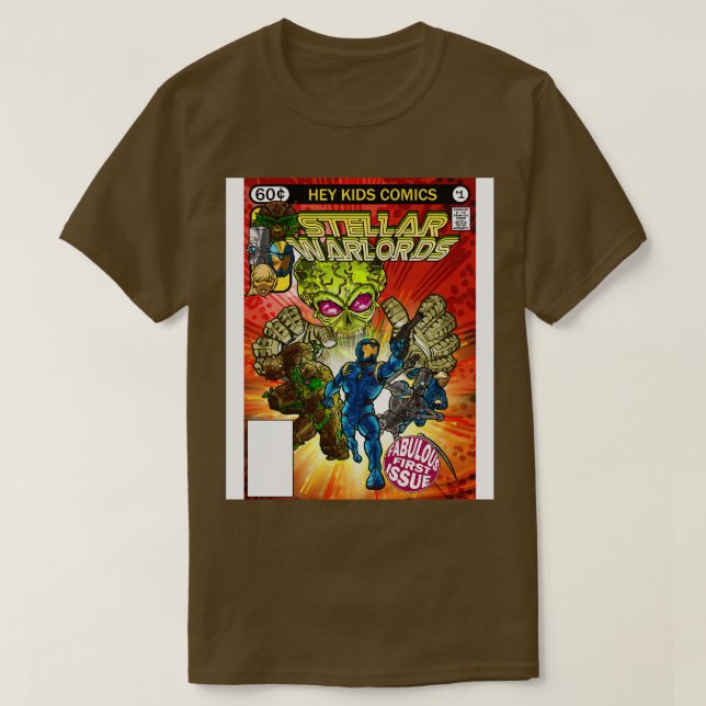 Stellar Warlords by Marc Allie T-Shirt (Design Front)