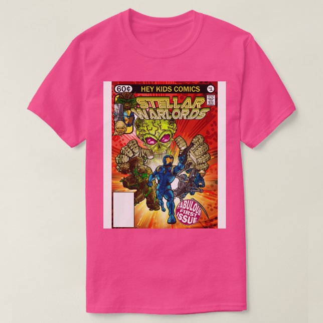 Stellar Warlords by Marc Allie T-Shirt (Design Front)