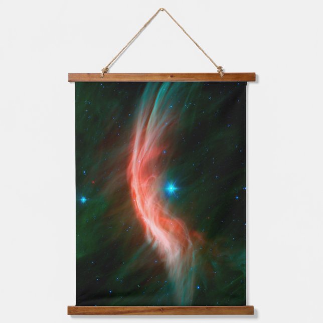 Stellar Winds Flow Out From Zeta Ophiuchi. Hanging Tapestry (Front)