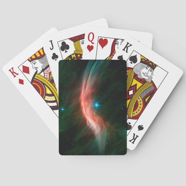 Stellar Winds Flow Out From Zeta Ophiuchi. Playing Cards (Back)