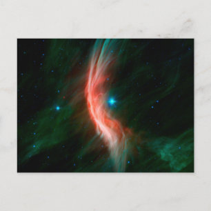 Stellar Winds Flow Out From Zeta Ophiuchi. Postcard