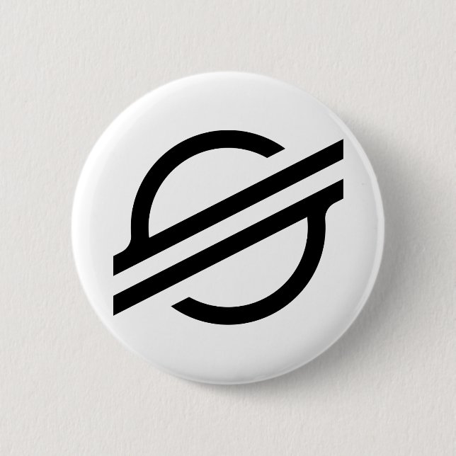 stellar-xlm-logo 6 cm round badge (Front)