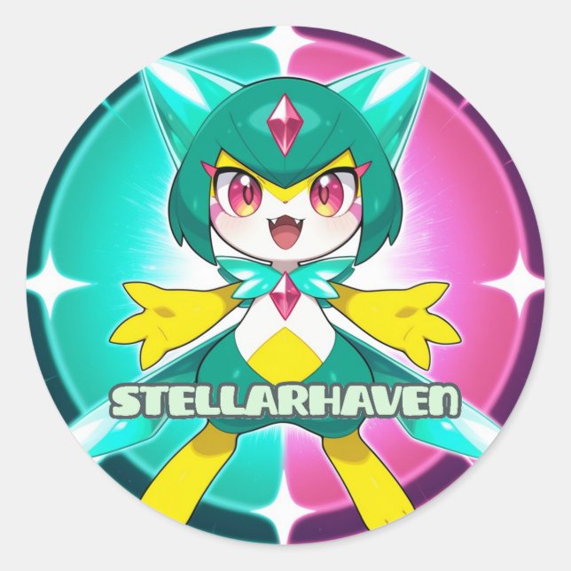 StellarHaven - Zuri Sticker 01 (Front)