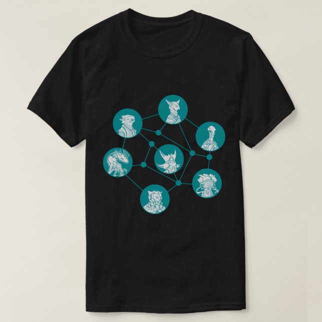 Stellaris players  T-Shirt (Design Front)