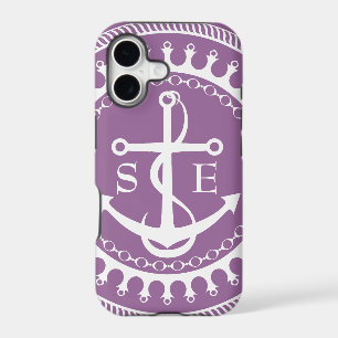 StellaRoot Anchor Down Purple Preppy Personalise